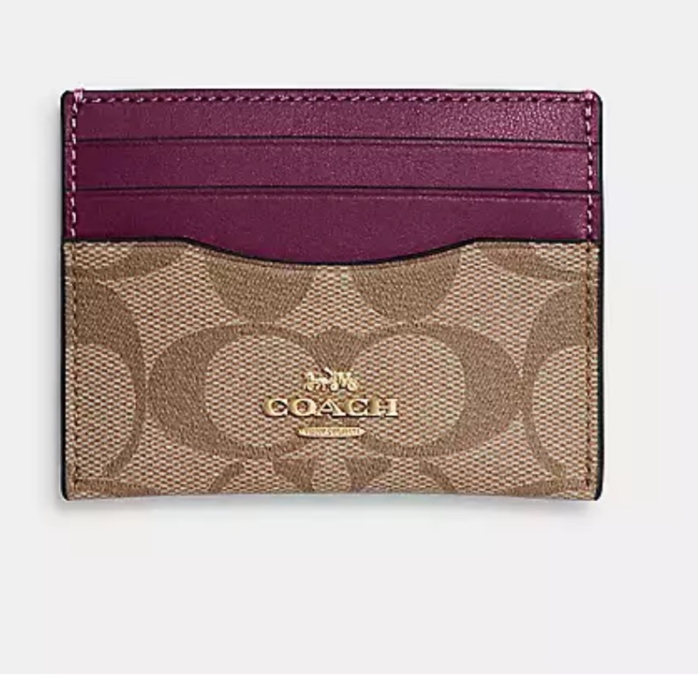 💜💚💎💛COACH SKINNY MINI CC HOLDERS. 💜🧡❤️💛
